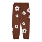 Denim Tears The Cotton Wreath Sweatpants Brown authentique