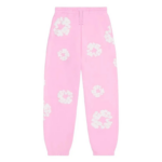 Denim Tears The Cotton Wreath Sweatpants Powder Pink authentique