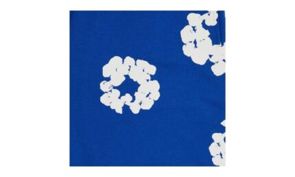 Denim Tears The Cotton Wreath Sweatpants Royal Blue - vue 2