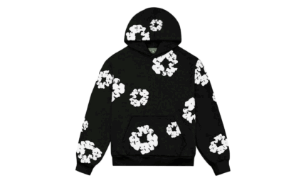 Denim Tears The Cotton Wreath Sweatshirt Black authentique