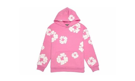 Denim Tears The Cotton Wreath Sweatshirt Pink - vue 2