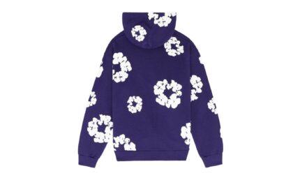 Denim Tears The Cotton Wreath Sweatshirt Purple - vue 2