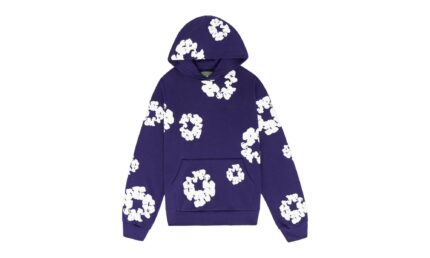 Denim Tears The Cotton Wreath Sweatshirt Purple authentique