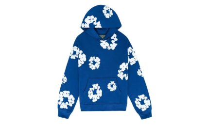 Denim Tears The Cotton Wreath Sweatshirt Royal Blue authentique
