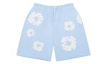 Denim Tears The Cotton Wreath Sweatshorts Powder Blue authentique