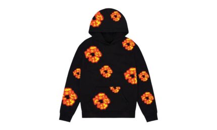 Denim Tears x Offset Wreath Hoodie Black - vue 2