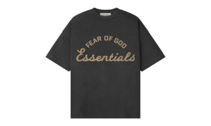 Fear of God Essentials 90's Short-Sleeve Tee Faded Iron Grey authentique