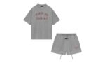 Fear of God Essentials Dark Heather — Set (T-Shirt & Shorts) authentique