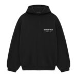 Fear of God Essentials Fleece Hoodie Black authentique