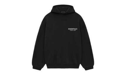 Fear of God Essentials Fleece Hoodie Black authentique