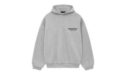 Fear of God Essentials Fleece Hoodie II Light Heather Grey authentique