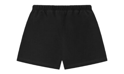 Fear of God Essentials Fleece Soccer Short Black - vue 2