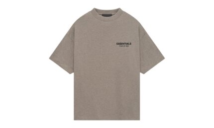 Fear of God Essentials Jersey Crewneck Tee Heather Grey authentique