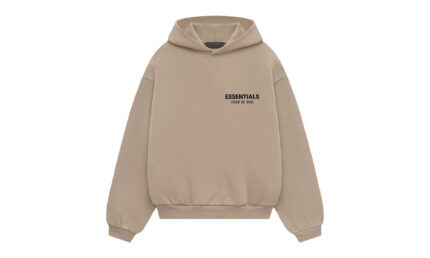 Fear of God Essentials Fleece Hoodie Desert Sand authentique