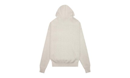 Fear of God Essentials Knit Hoodie Oatmeal - vue 2