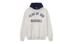 Fear of God Essentials MLB Sport Hoodie Oatmeal Heather/Midnight Navy authentique