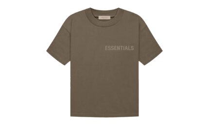 Fear of God Essentials Short-Sleeve T-Shirt Wood authentique