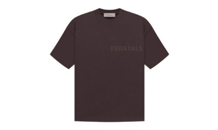 Fear of God Essentials Short-Sleeve Tee Plum authentique