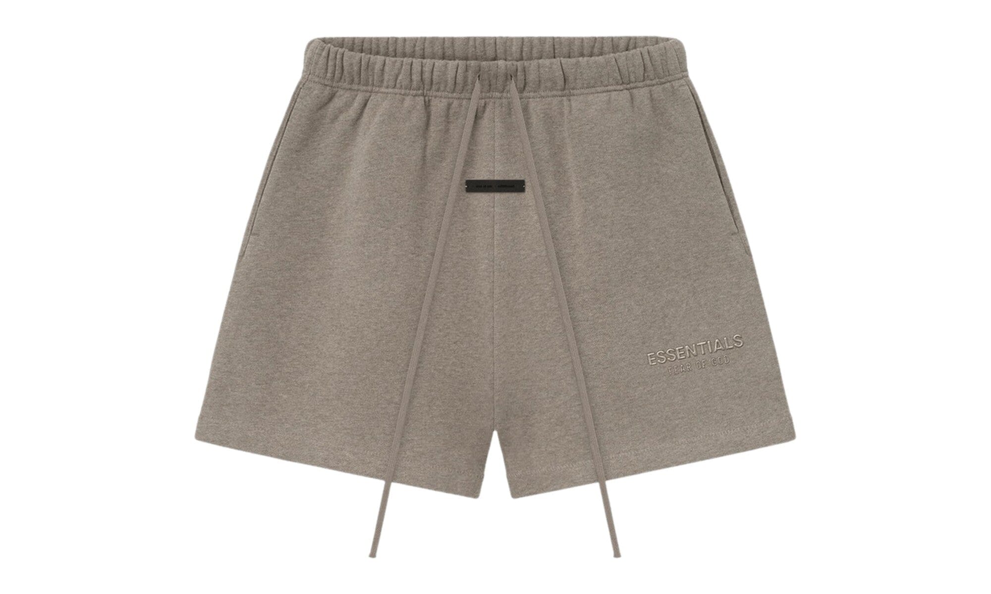 fear-of-god-essentials-soccer-fleece-sweatshort-homestead-heather-587317 Fear of God Essentials Soccer Fleece Sweatshort Homestead Heather authentique
