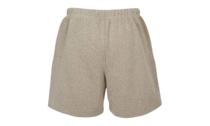 Fear of God Essentials Soccer Fleece Sweatshort Homestead Heather - vue 2