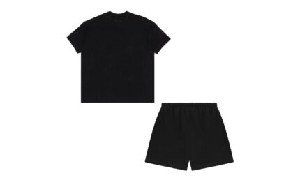Fear of God Essentials x NBA Black/Black — Set (T-Shirt & Shorts) - vue 2