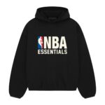 Fear of God Essentials x NBA Hoodie Black authentique