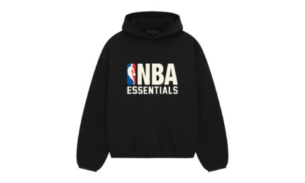 Fear of God Essentials x NBA Hoodie Black authentique