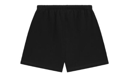 Fear of God Essentials x NBA Sweatshorts Black/Black - vue 2