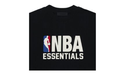 Fear of God Essentials x NBA Tee Black - vue 2