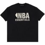 Fear of God Essentials x NBA Tee Black/Black authentique