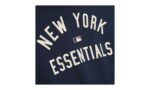 Fear of God Essentials Yankees Sport Hoodie Midnight Navy/Homstead Heather - vue 2