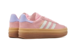 Adidas Gazelle Bold True Pink Silver - vue 3