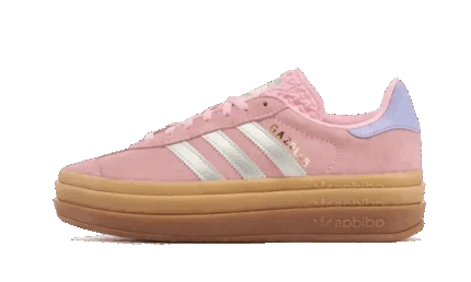 Adidas Gazelle Bold True Pink Silver authentique