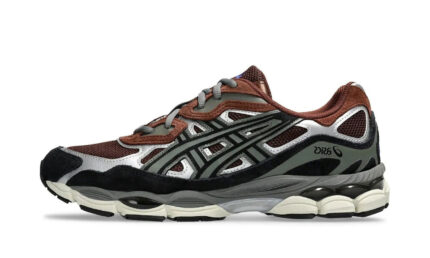 ASICS Gel-NYC Reddish Brown Steeple Grey authentique