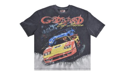 Godspeed F.T.W Tee 'Washed Black' authentique