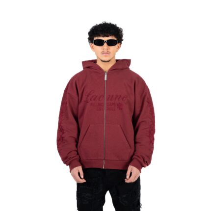 Lacune Embroidered Thorns Zip authentique