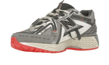 New Balance 1906A Slate Grey Drift Red - vue 2