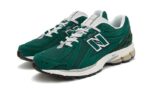 New Balance 1906R Green Suede Metallic Silver - vue 2