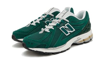 New Balance 1906R Green Suede Metallic Silver - vue 2