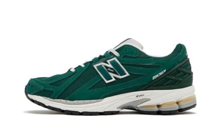 New Balance 1906R Green Suede Metallic Silver authentique