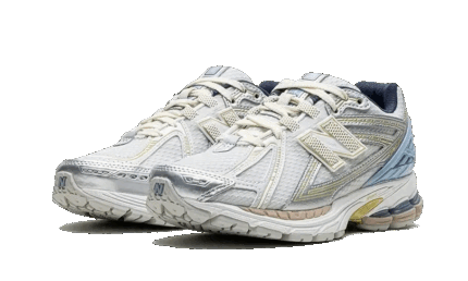 New Balance 1906R Kith White Blue - vue 2