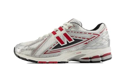 New Balance 1906R Silver Classic Crimson authentique