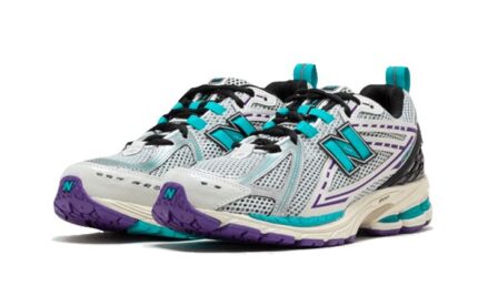 New Balance 1906R White Aqua Purple - vue 2