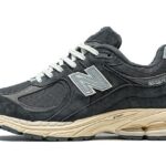 New Balance 2002R Black Dark Grey authentique