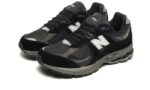 New Balance 2002R Black Dark Grey White JD Sports Exclusive - vue 2