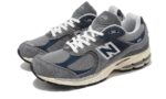 New Balance 2002R Navy Castlerock - vue 2