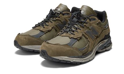 New Balance 2002R Protection Pack Dark Moss - vue 2
