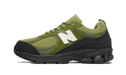 New Balance 2002R The Basement Olive Black authentique