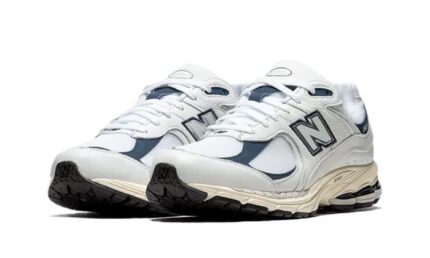New Balance 2002R White Natural Indigo - vue 2