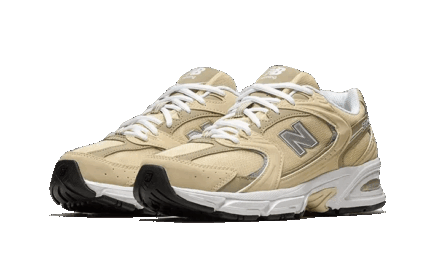 New Balance 530 Beige Aluminum - vue 2